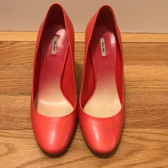 Miu miu vintage vibe barbie pink heels size 37 - Picture 2 of 4